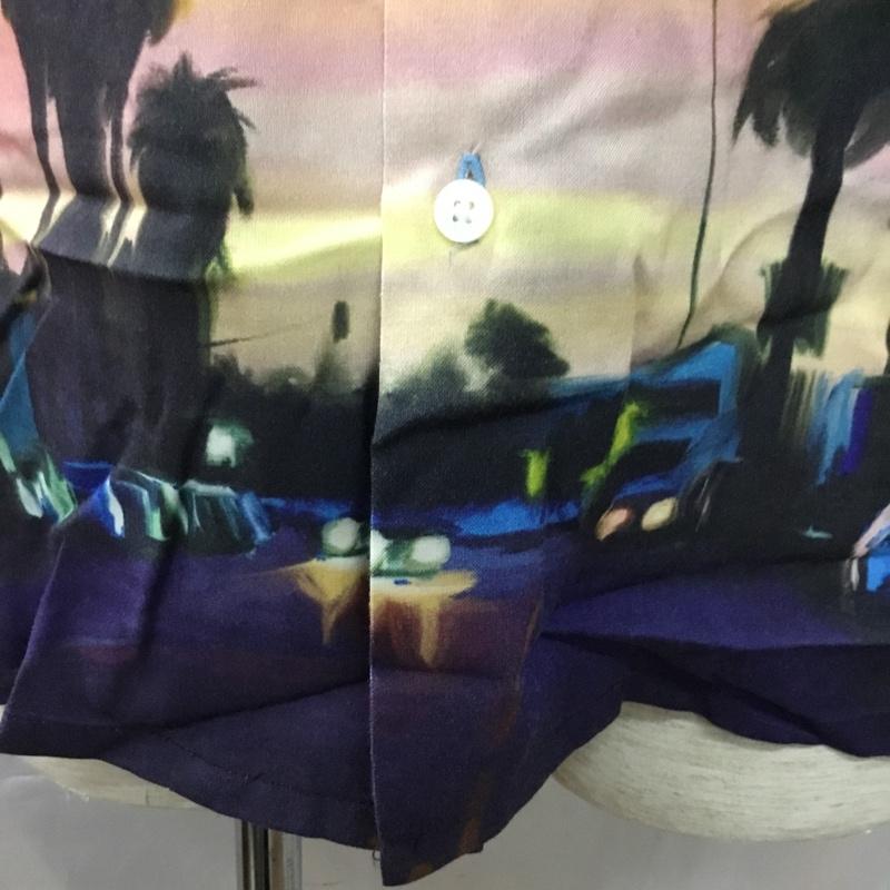 エクストララージ XLARGE シャツ、ブラウス 半袖 半袖シャツ カラーシャツ 半袖カットソー プリントシャツ M プリント マルチカラー / マルチカラー /  メンズ USED 古着 中古 10114823