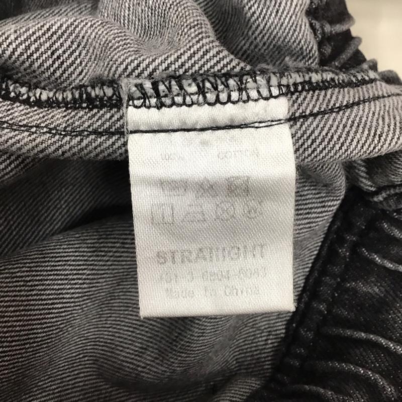 ストレイト STRAIIIGHT パンツ デニム、ジーンズ M 無地 黒 / ブラック /  メンズ USED 古着 中古 10118030