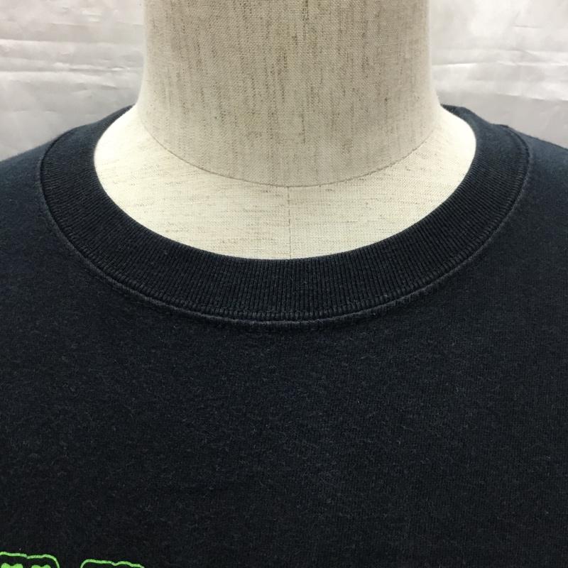 マジカルモッシュミスフィッツ MxMxM Tシャツ 半袖 クルーネック プリント スケボー ドクロ PUNK LOID L ロゴ、文字 黒 / ブラック /  メンズ USED 古着 中古 10119809