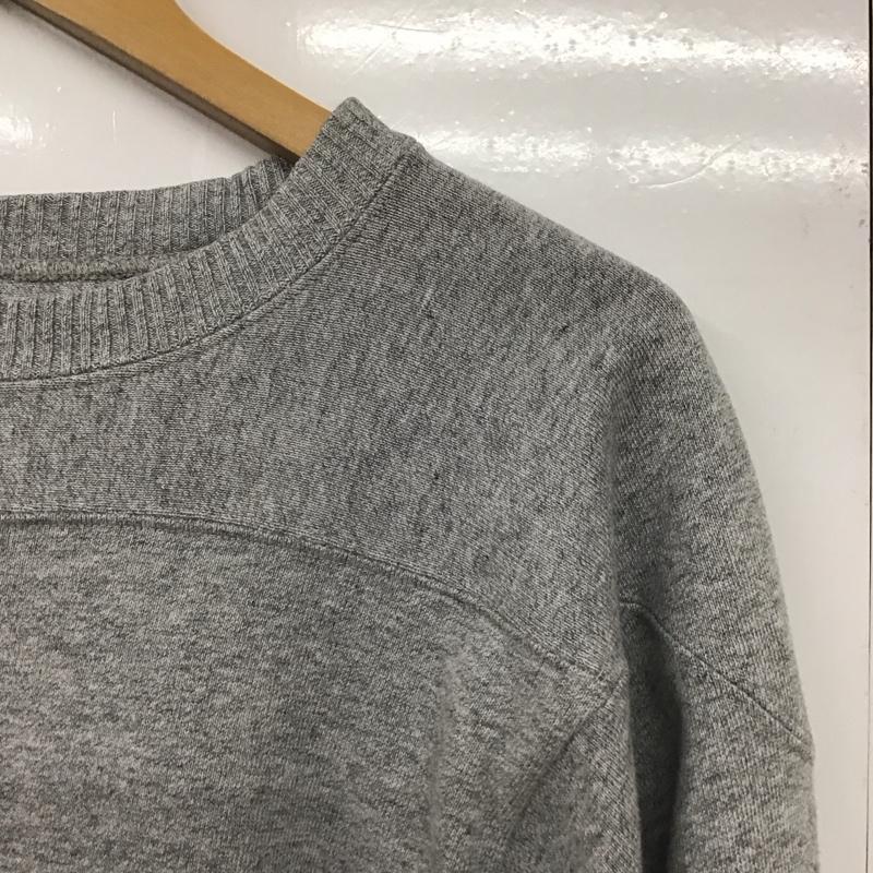 チャンピオン Champion カットソー 長袖 長袖カットソー 無地カットソー クルーネック M 無地 灰 / グレー /  メンズ USED 古着 中古 10141644