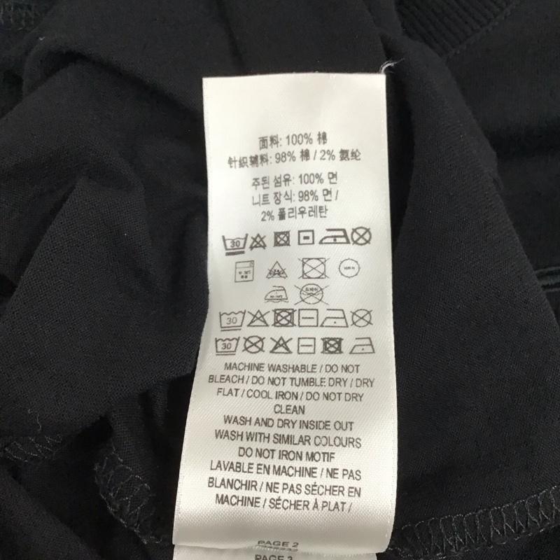 バーバリー BURBERRY Tシャツ 半袖 8042232 クルーネック XS ロゴ、文字 黒 / ブラック /  メンズ USED 古着 中古 10133762