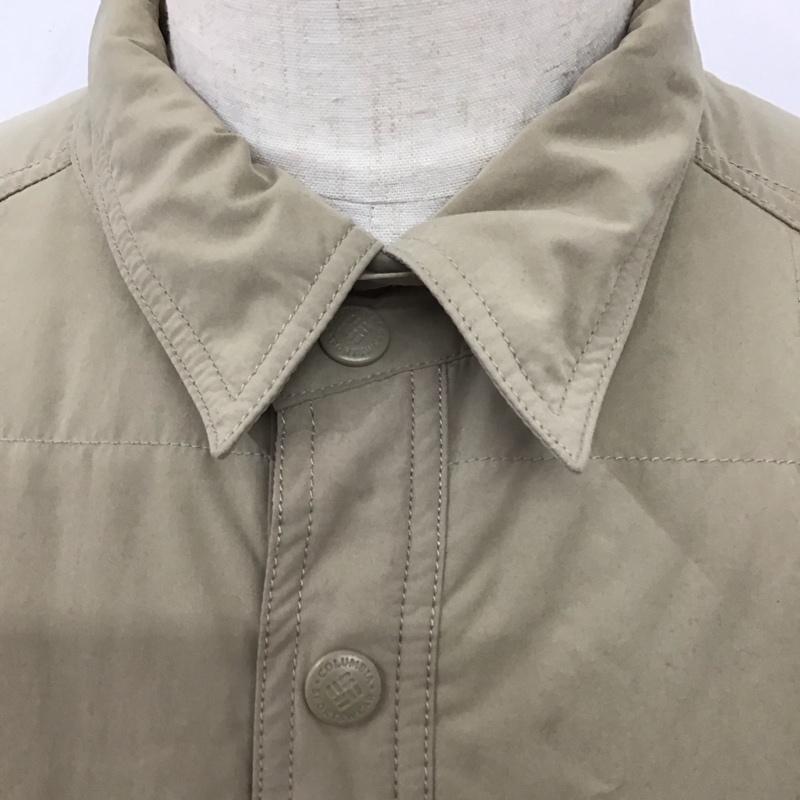 コロンビア Columbia ジャケット、上着 ジャケット、ブレザー 205 PM7409 キルティングジャケット M 無地 ベージュ / ベージュ /  メンズ USED 古着 中古 10122990