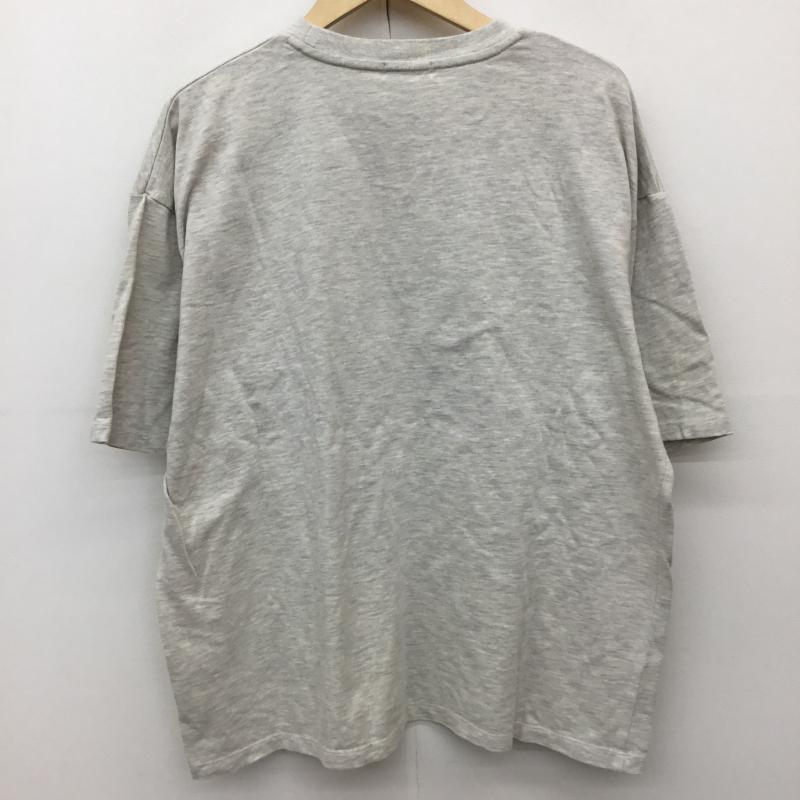 ローリーズファーム LOWRYS FARM Tシャツ 半袖 LF623082CF FREE ロゴ、文字 灰 / グレー /  レディース USED 古着 中古 10141338