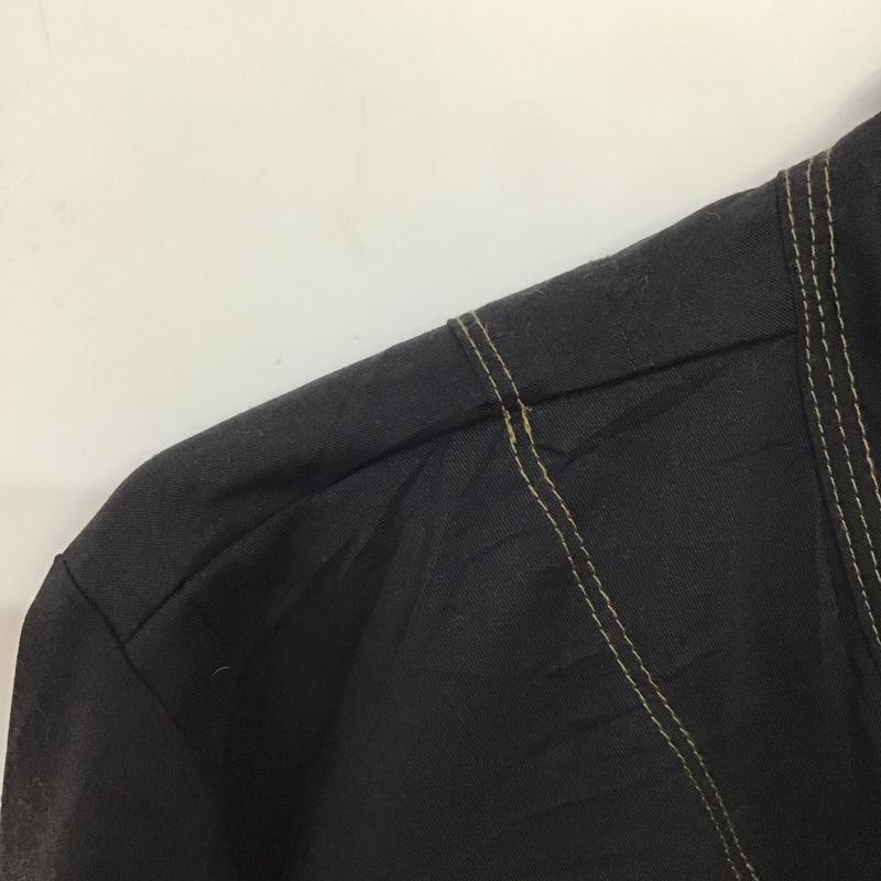 ディッキーズ Dickies ジャケット、上着 ジャケット、ブレザー ジップアップジャケット アウター スタンドカラー XXL 無地 黒 / ブラック /  メンズ USED 古着 中古 10135776