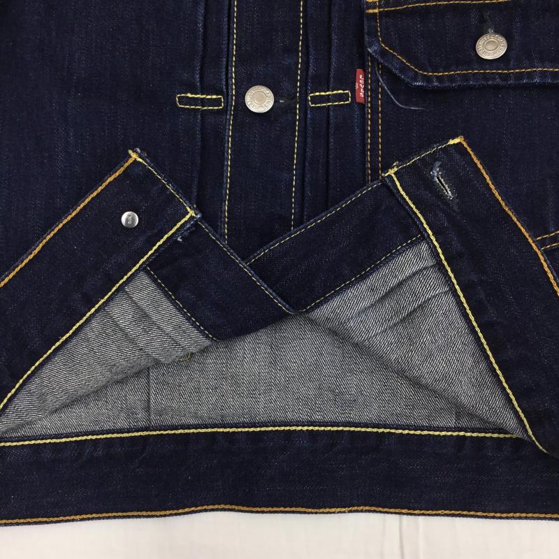 リーバイス Levi s ジャケット、上着 ジャケット、ブレザー 1st　デニムジャケット S 無地 インディゴ / インディゴ /  メンズ USED 古着 中古 10140877