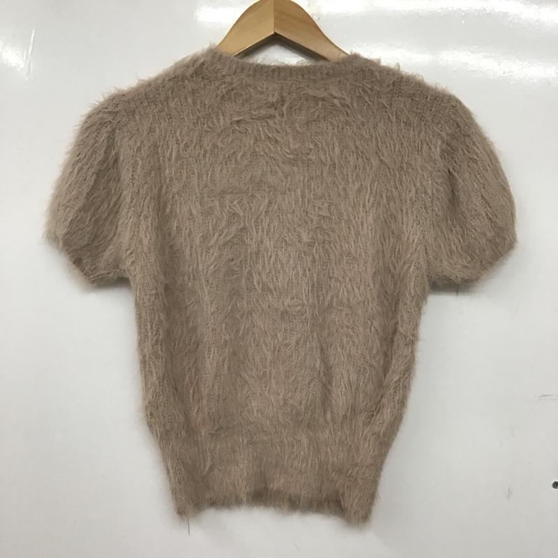 ザラ ZARA ニット、セーター 半袖 790 427 710 クルーネック L 無地 桃 / ピンク /  レディース USED 古着 中古 10146394