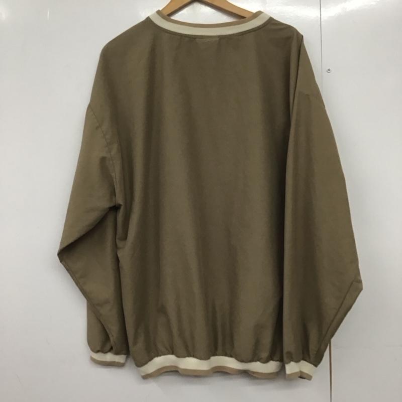 リー Lee ジャケット、上着 ジャケット、ブレザー 長袖ジャケット Vネック プルオーバー XL 無地 ベージュ / ベージュ /  メンズ USED 古着 中古 10141745