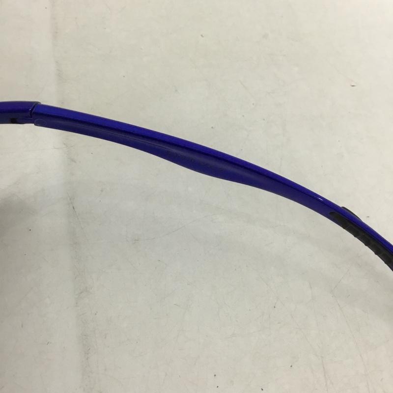 ダンロップ DUNLOP めがね・サングラス サングラス DU-010 スポーツサングラス ミラーレンズ ロゴ、文字 青 / ブルー /  メンズ USED 古着 中古 10140445