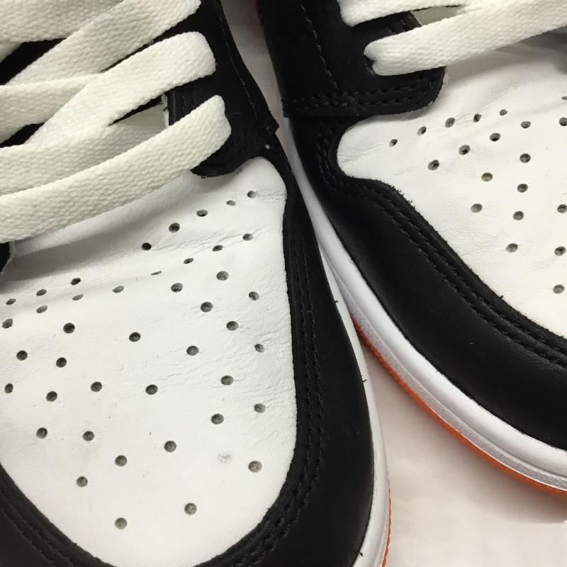 ナイキ NIKE スニーカー スニーカー 555088-180 AIR JORDAN 1 RETRO HIGH OG 29cm 29.0cm ロゴ、文字 白 / ホワイト / X 黒 / ブラック / X 橙 / オレンジ /  メンズ USED 古着 中古 10112498