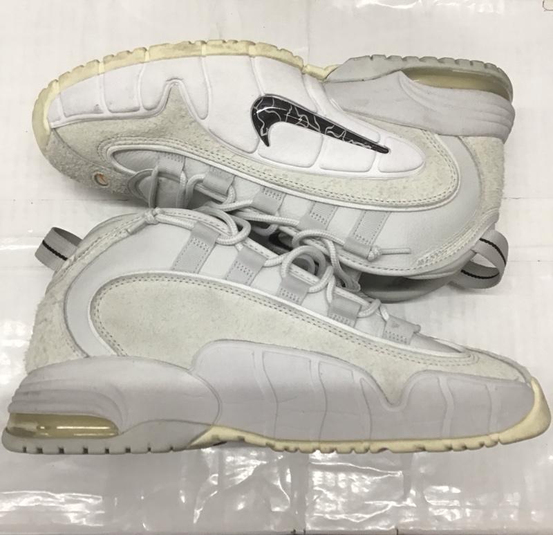 ナイキ NIKE スニーカー スニーカー DX5801-001 AIR MAX PENNY 28.5cm 箱有 28.5cm ワンポイント 灰 / グレー / X 黒 / ブラック /  メンズ USED 古着 中古 10113421