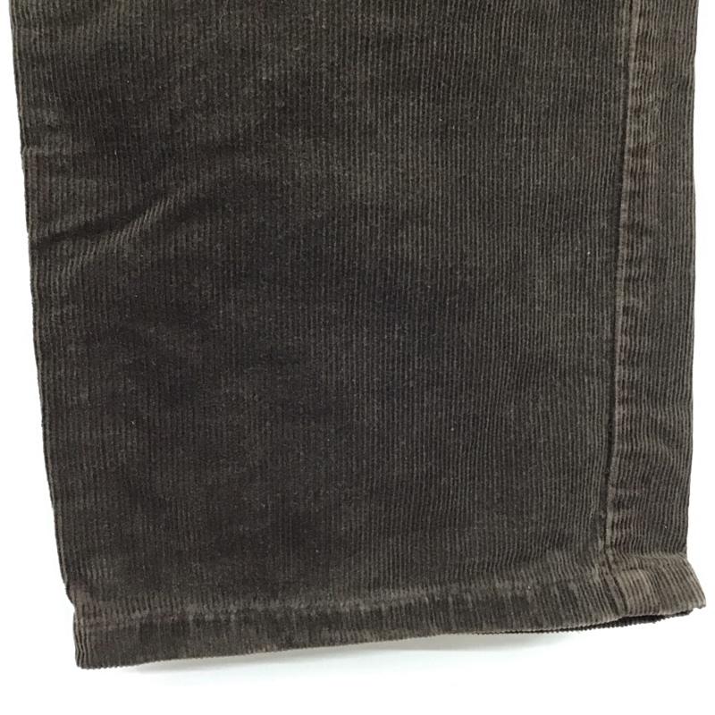 リーバイストラウスアンドコー Levi Strauss & co. パンツ デニム、ジーンズ コーデュロイパンツ ワイドパンツ ストレートパンツ カジュアルパンツ 36インチ 無地 茶 / ブラウン /  メンズ USED 古着 中古 10118293