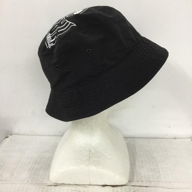 ラディアル RADIALL 帽子 ハット RAD-24SS-HAT006 HOOD CITY バケットハット ロゴ、文字 黒 / ブラック /  メンズ USED 古着 中古 10123468