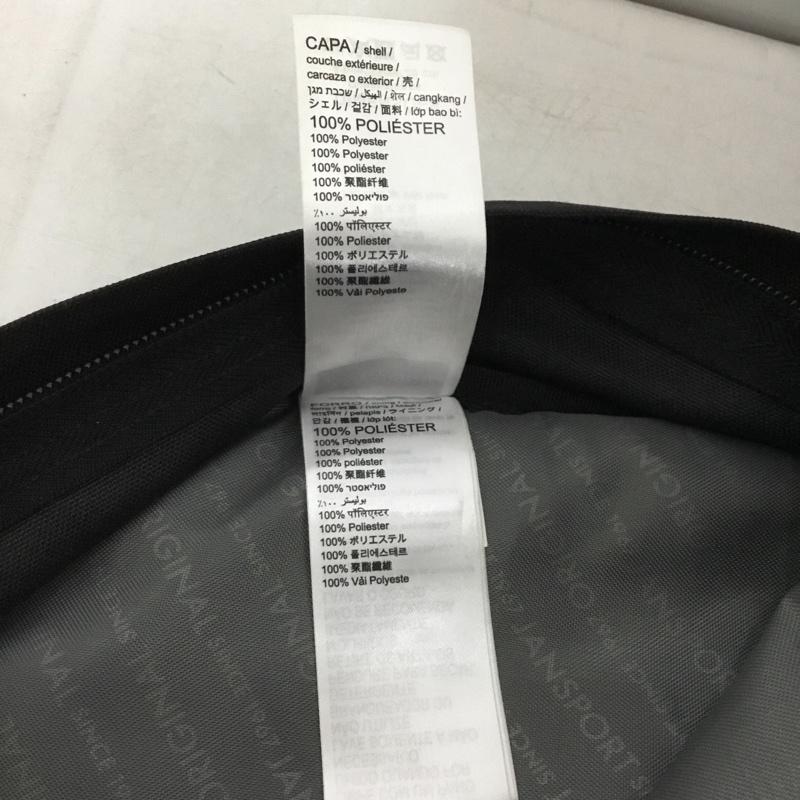ジャンスポーツ JANSPORT リュックサック、デイパック リュックサック、デイバッグ JS0A47K8 ビッグキャンパス ロゴ、文字 黒 / ブラック /  メンズ USED 古着 中古 10148470