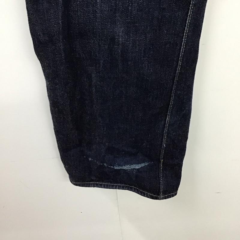 ウエアハウス WAREHOUSE パンツ デニム、ジーンズ デニムパンツ ストレートパンツ ワイドパンツ カジュアルパンツ 33インチ 無地 インディゴ / インディゴ /  メンズ USED 古着 中古 10119500