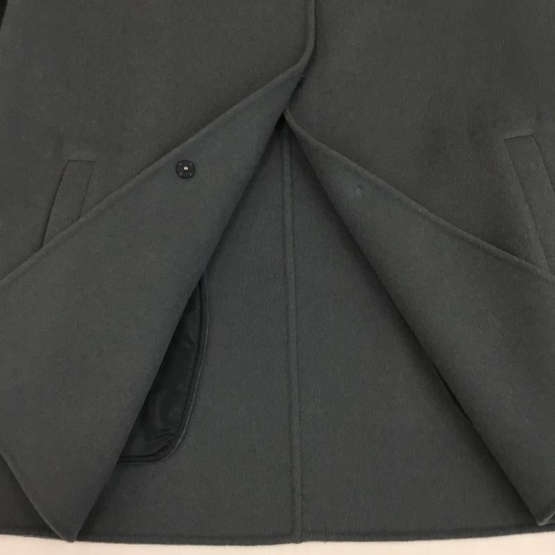 インディヴィ INDIVI コート コート一般 38 無地 ダークグレー / ダークグレー /  レディース USED 古着 中古 10142546