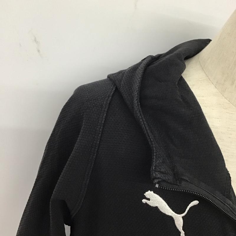 プーマ PUMA セットアップ セットアップ 753284-04 ジャージ 無地 黒 / ブラック /  メンズ USED 古着 中古 10137490