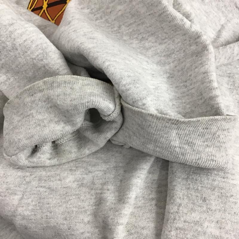 古着 USED トレーナー 長袖 長袖トレーナー スウェット クルーネック プルオーバー 80s 90s usa製 XXL プリント 灰 / グレー /  メンズ USED 古着 中古 10147274