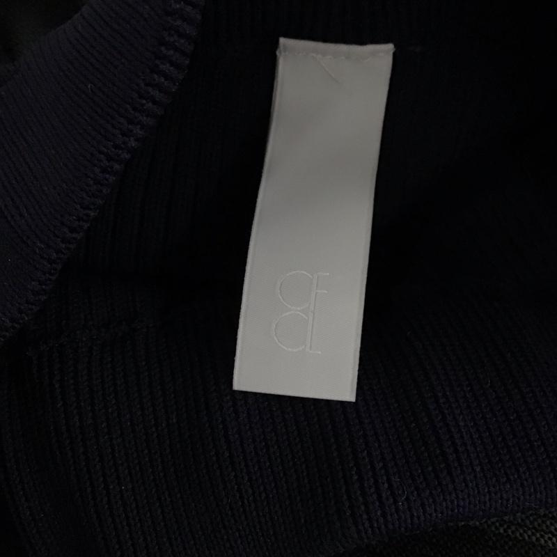 CFCL シーエフシーエル スカート ひざ丈スカート cf006kg049 POTTERY SKIRT 0 無地 紺 / ネイビー /  レディース USED 古着 中古 10121707