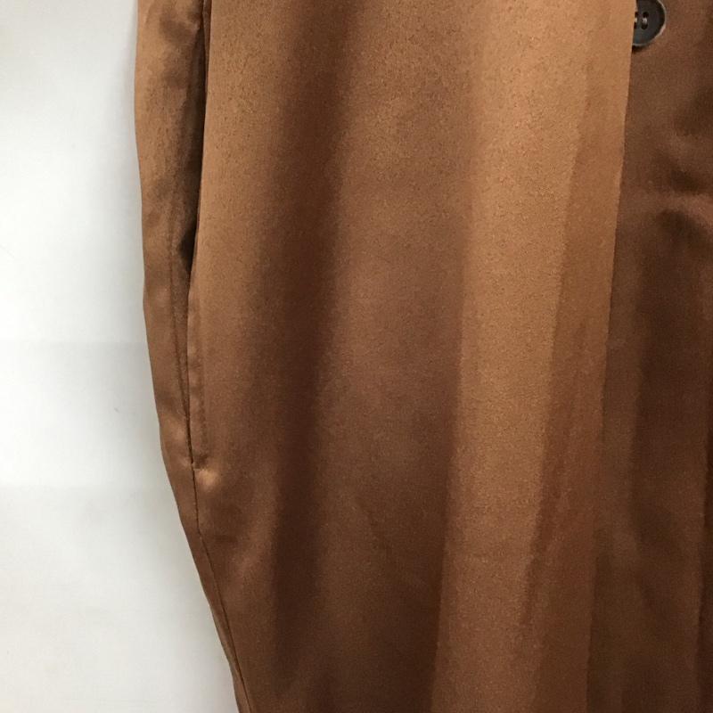 ラウジー lawgy ジャケット、上着 ジャケット、ブレザー 0221030503 ロング丈 FREE 無地 茶 / ブラウン /  レディース USED 古着 中古 10142227