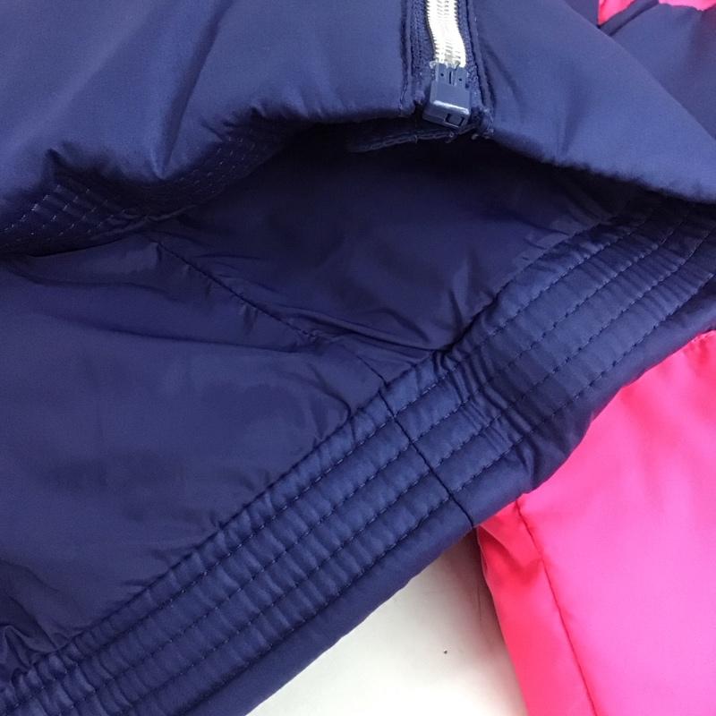 ポロラルフローレン POLO RALPH LAUREN ジャケット、上着 ダウンジャケット XL 無地 紺 / ネイビー / X 桃 / ピンク /  ガールズ USED 古着 中古 10132407