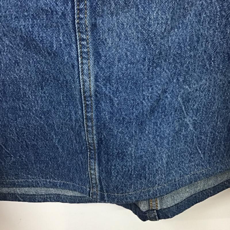 ザラ ZARA スカート ロングスカート デニムスカート XL 無地 青 / ブルー /  レディース USED 古着 中古 10115295