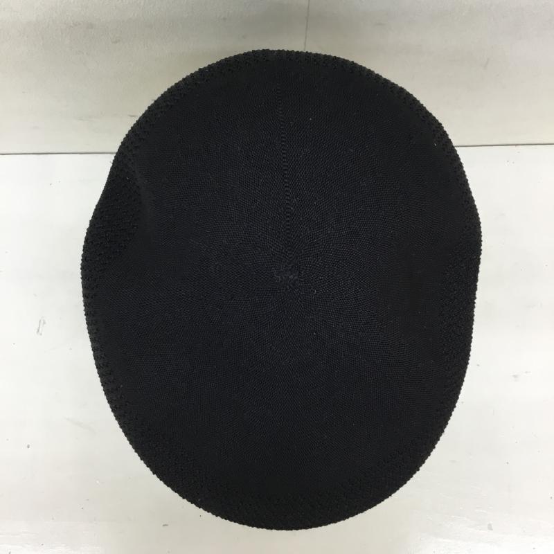 カンゴール KANGOL 帽子 ハンチング 0290BC FREE ロゴ、文字 黒 / ブラック /  メンズ USED 古着 中古 10134020