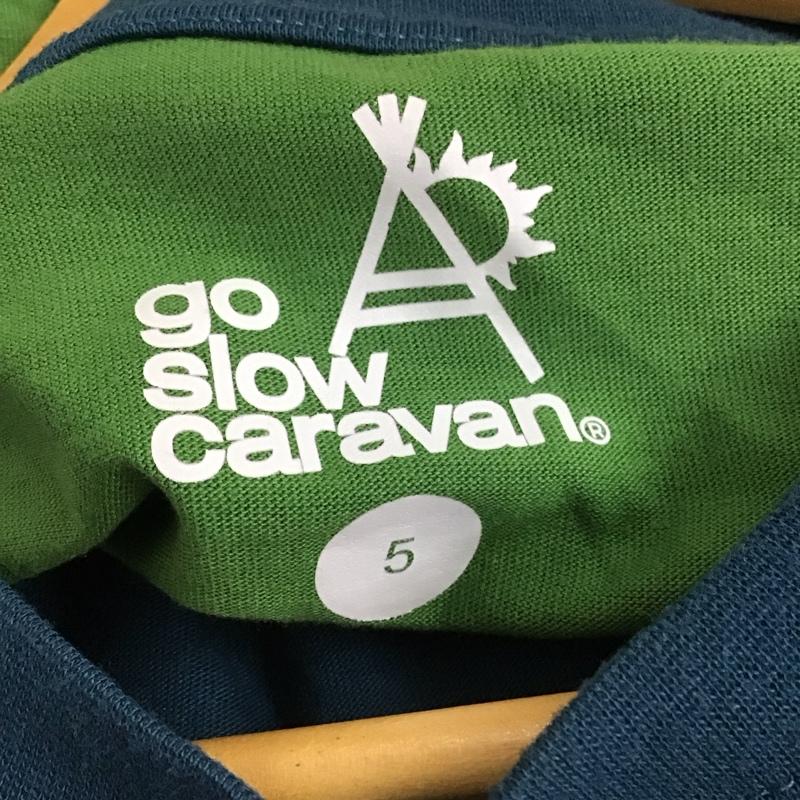 ゴースローキャラバン go slow caravan Tシャツ 半袖 311933 半袖カットソー プリントTシャツ 5 プリント マルチカラー / マルチカラー /  メンズ USED 古着 中古 10129055