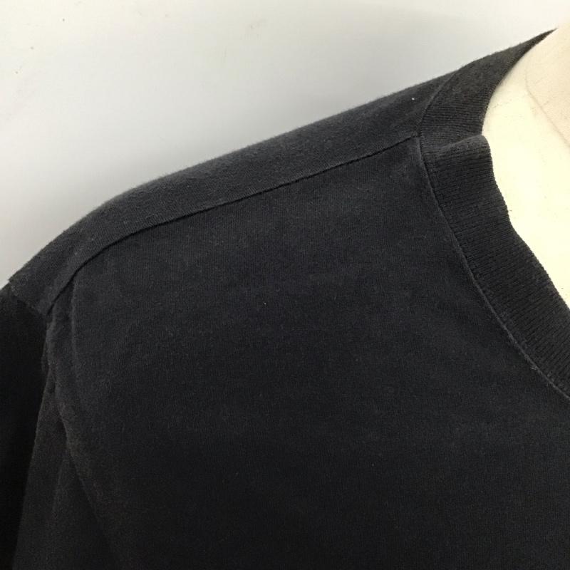 チャレンジャー CHALLENGER Tシャツ 半袖 半袖カットソー プリントTシャツ クルーネックカットソー XL ロゴ、文字 黒 / ブラック /  メンズ USED 古着 中古 10113154