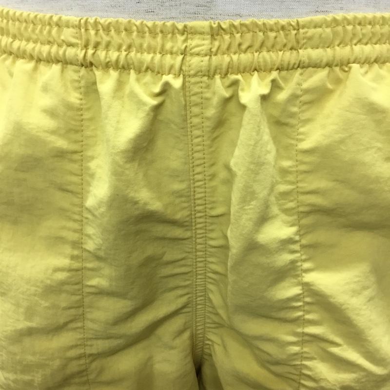 パタゴニア patagonia パンツ ショートパンツ 57021SP19 ショートパンツ ナイロンパンツ S ロゴ、文字 黄 / イエロー /  メンズ USED 古着 中古 10117519