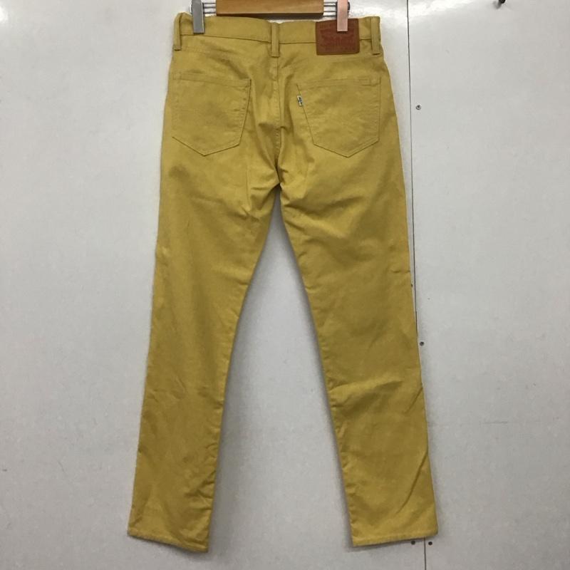 リーバイストラウスアンドコー Levi Strauss & co. パンツ デニム、ジーンズ コーデュロイパンツ スリムパンツ カジュアルパンツ ストレッチパンツ 30インチ 無地 黄 / イエロー /  メンズ USED 古着 中古 10140719