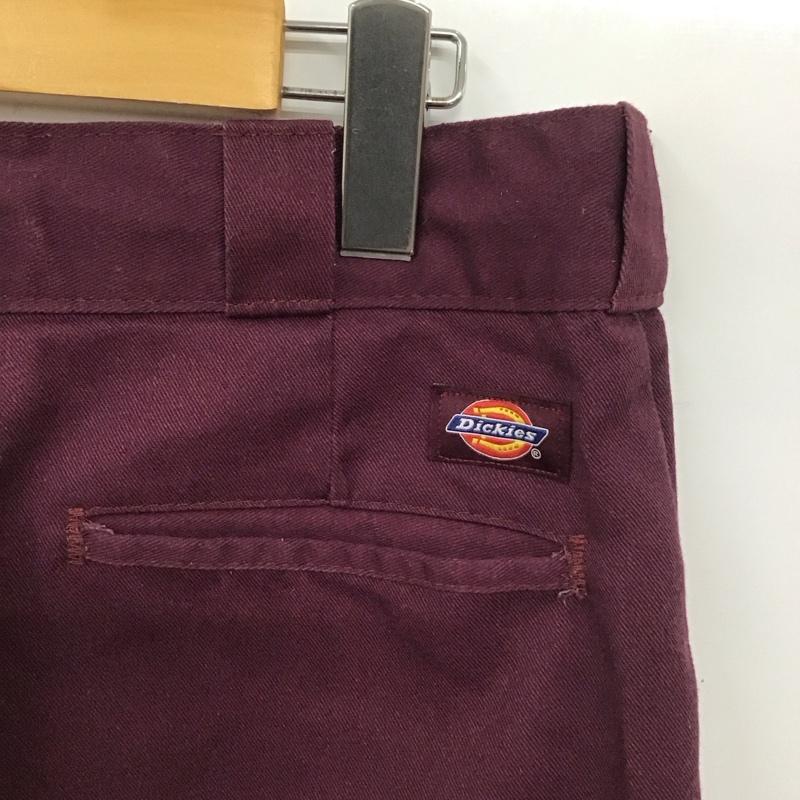 ディッキーズ Dickies パンツ ワークパンツ、ペインターパンツ ワークパンツ ワイドパンツ カジュアルパンツ 32インチ 無地 紫 / パープル /  メンズ USED 古着 中古 10112157