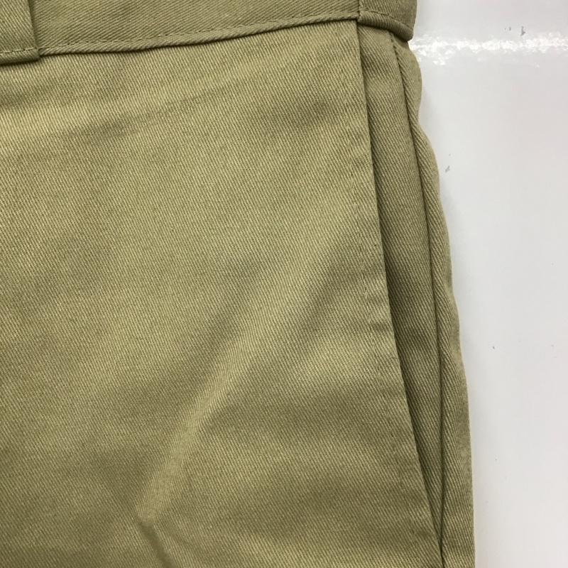ディッキーズ Dickies パンツ ワークパンツ、ペインターパンツ ワークパンツ ワイドパンツ カジュアルパンツ 36 無地 ベージュ / ベージュ /  メンズ USED 古着 中古 10113176