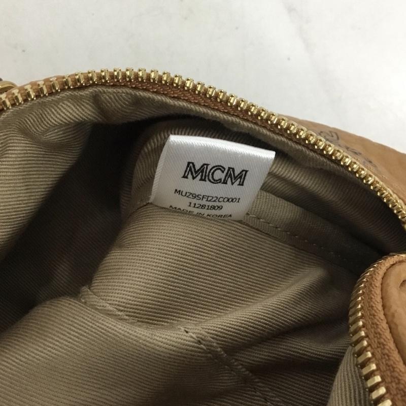 エムシーエム MCM ウエストバッグ ウエストバッグ MUZ9SFI22CO001 ボディバッグ 総柄 茶 / ブラウン /  メンズ USED 古着 中古 10141890