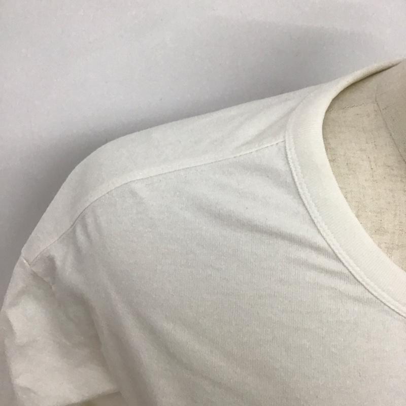 ディスイズネバーザット thisisneverthat カットソー 長袖 長袖カットソー プリントカットソー クルーネック S ロゴ、文字 白 / ホワイト /  メンズ USED 古着 中古 10126235