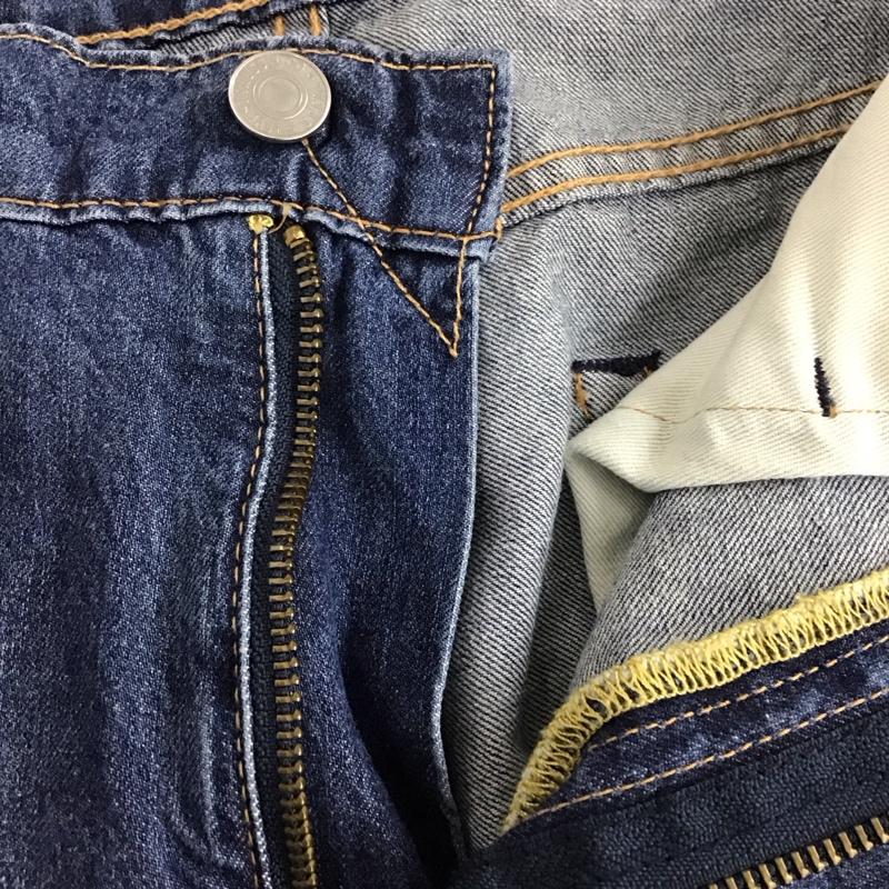 リーバイストラウスアンドコー Levi Strauss & co. パンツ デニム、ジーンズ デニムパンツ ストレートパンツ スリムパンツ カジュアルパンツ 薄手 33インチ 無地 インディゴ / インディゴ /  メンズ USED 古着 中古 10123551