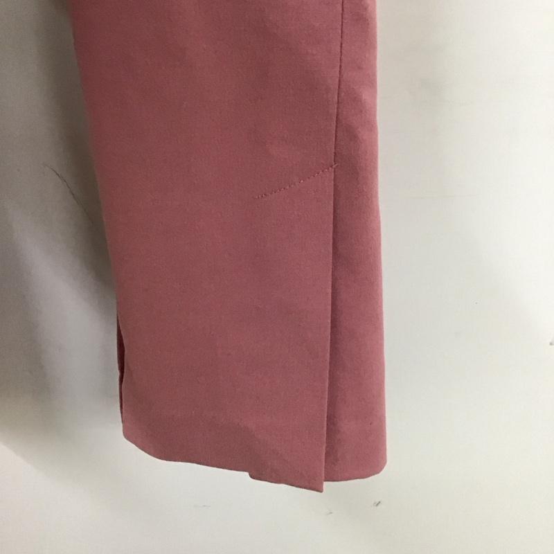 ニコアンド niko and... パンツ スラックス L 無地 桃 / ピンク /  レディース USED 古着 中古 10129815