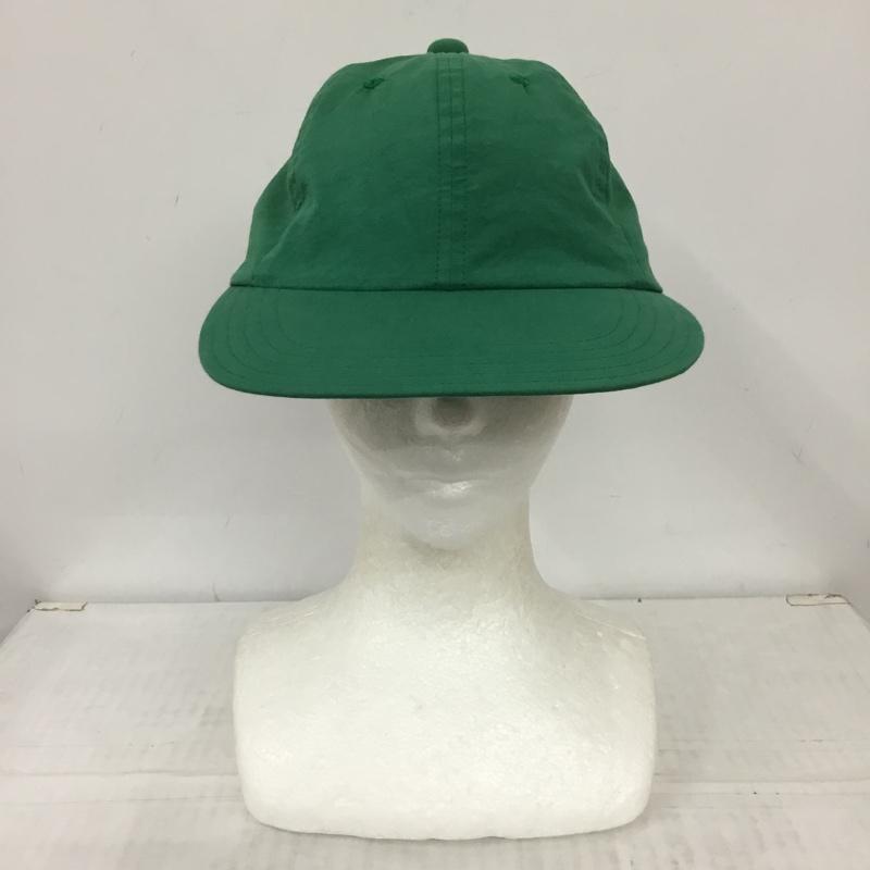 ハリウッドランチマーケット HRMARKET 帽子 キャップ 1002813 フィールソーグッドキャップ 無地 緑 / グリーン /  メンズ USED 古着 中古 10109915