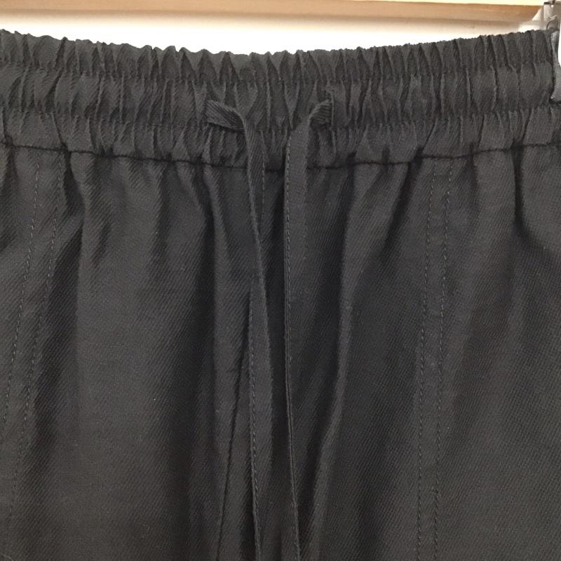 ローリーズファーム LOWRYS FARM パンツ ワークパンツ、ペインターパンツ lf523008tk ワークパンツ カジュアルパンツ ワイドイージーパンツ FREE 無地 黒 / ブラック /  レディース USED 古着 中古 10136418