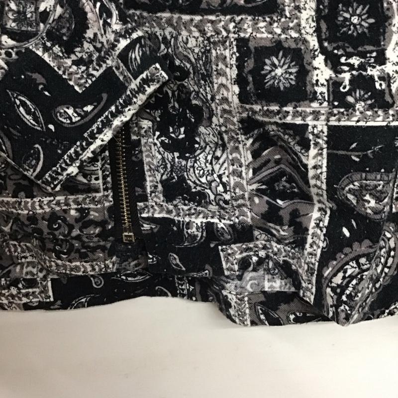 シュプリーム Supreme ジャケット、上着 ジャケット、ブレザー 16AW BrokenPaisleyFlannelZipShirt ジップアップジャケット S プリント 白 / ホワイト / X 黒 / ブラック / X 灰 / グレー /  メンズ USED 古着 中古 10140323