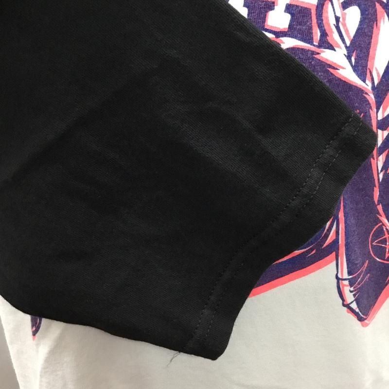 テンダーロイン TENDERLOIN カットソー 長袖 長袖カットソー クルーネックカットソー ロングスリーブカットソー プリントTシャツ L プリント 白 / ホワイト /  メンズ USED 古着 中古 10115160