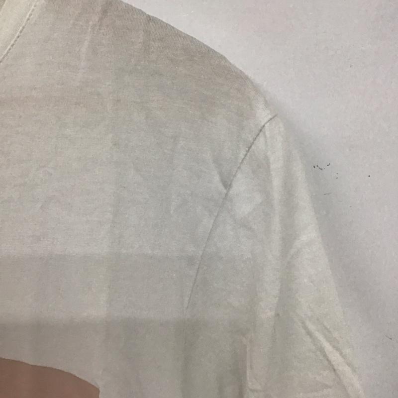 エムエスジーエム MSGM Tシャツ 半袖 半袖カットソー プリントTシャツ クルーネックカットソー S ロゴ、文字 白 / ホワイト /  メンズ USED 古着 中古 10136176