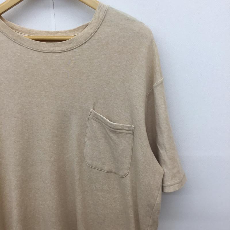 ザイノウエブラザーズ THE INOUE BROTHERS Tシャツ 半袖 THE INOUE BROTHERS 半袖 Tシャツ M 無地 ベージュ / ベージュ /  メンズ USED 古着 中古 10135890