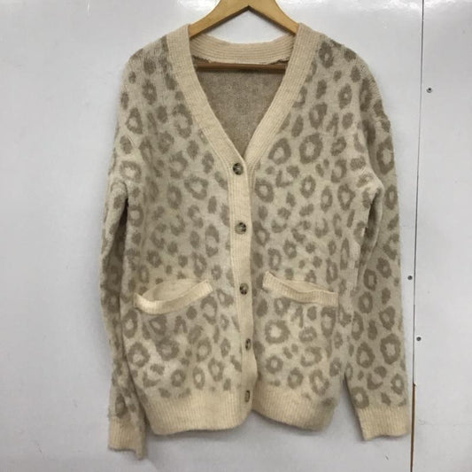 フリークスストア FREAK S STORE カーディガン 長袖 FREE ヒョウ柄・レオパード柄 マルチカラー / マルチカラー /  レディース USED 古着 中古 10133787