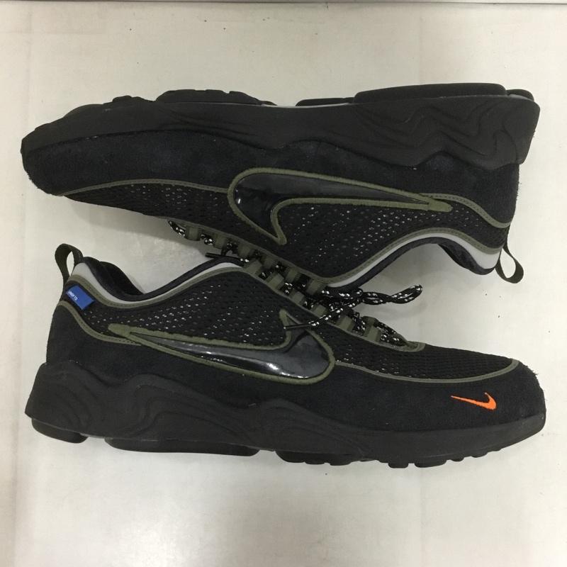 ナイキ NIKE スニーカー スニーカー HV4847-300 AIR ZOOM SPIRIDON SP UNDFTD 30cm 30.0cm ロゴ、文字 黒 / ブラック / X カーキ / カーキ /  メンズ USED 古着 中古 10141589