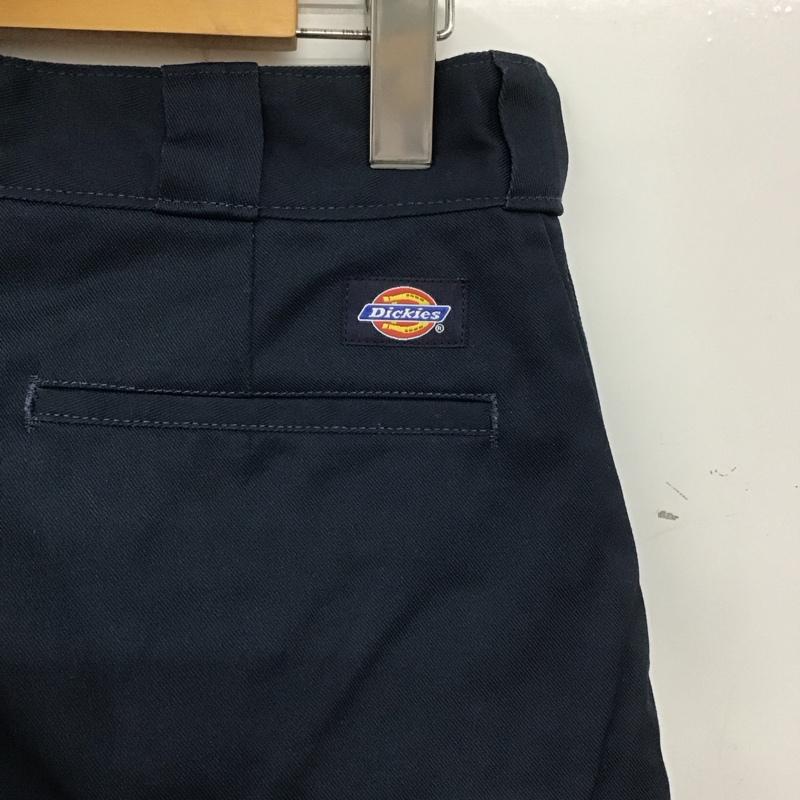 ディッキーズ Dickies パンツ ワークパンツ、ペインターパンツ ワークパンツ ワイドパンツ カジュアルパンツ 30インチ 無地 紺 / ネイビー /  メンズ USED 古着 中古 10140112