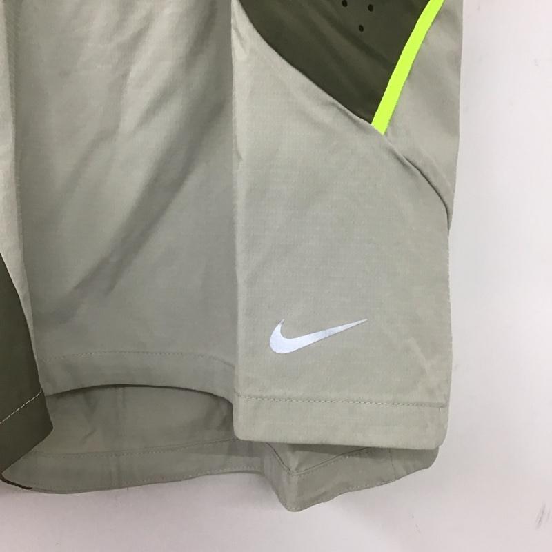 ナイキ NIKE パンツ ショートパンツ ショートパンツ ハーフパンツ カジュアルパンツ スポーツウェア XL ロゴ、文字 灰 / グレー /  メンズ USED 古着 中古 10150857