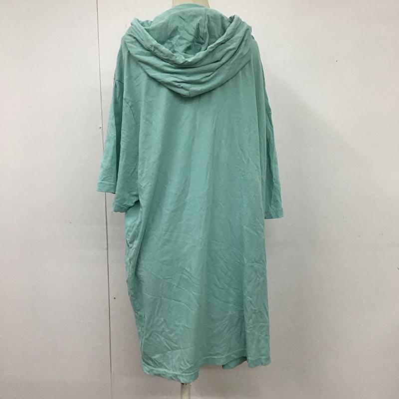 ポロラルフローレン POLO RALPH LAUREN パーカー 半袖 プルオーバー 2XL ワンポイント 水色 / ライトブルー /  レディース USED 古着 中古 10115477