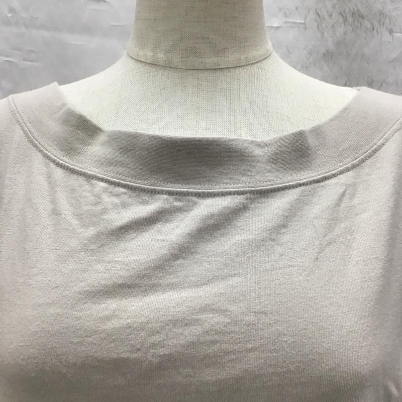 スタディオクリップ studio CLIP Tシャツ 半袖 SC194253-1 ボートネック M 無地 灰 / グレー /  レディース USED 古着 中古 10117032