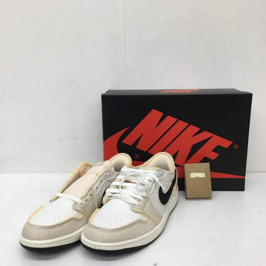 ナイキ NIKE スニーカー スニーカー DV0982-100 Nike Air Jordan 1 Low OG EX Coconut Milk ホワイト アンド ココナッツ ミルク 27.0cm ロゴ、文字 白 / ホワイト / X ベージュ / ベージュ /  メンズ USED 古着 中古 10136325