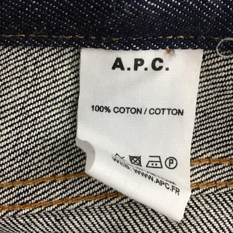 アーペーセー A.P.C. パンツ デニム、ジーンズ デニムパンツ スリムパンツ カジュアルパンツ 29インチ 無地 インディゴ / インディゴ /  メンズ USED 古着 中古 10136807